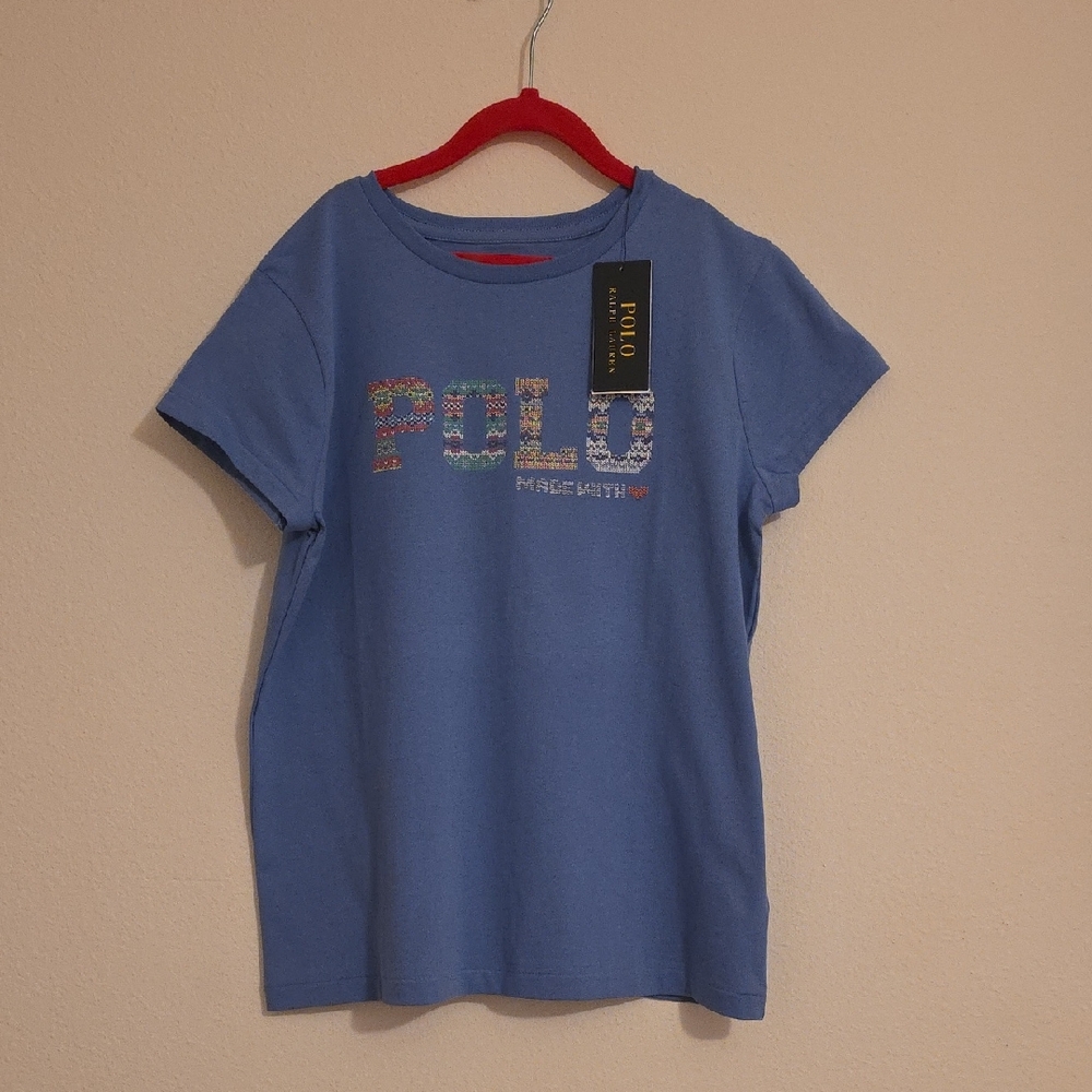 Polo by Ralph Lauren Blue Kids Short Sleeve Tee